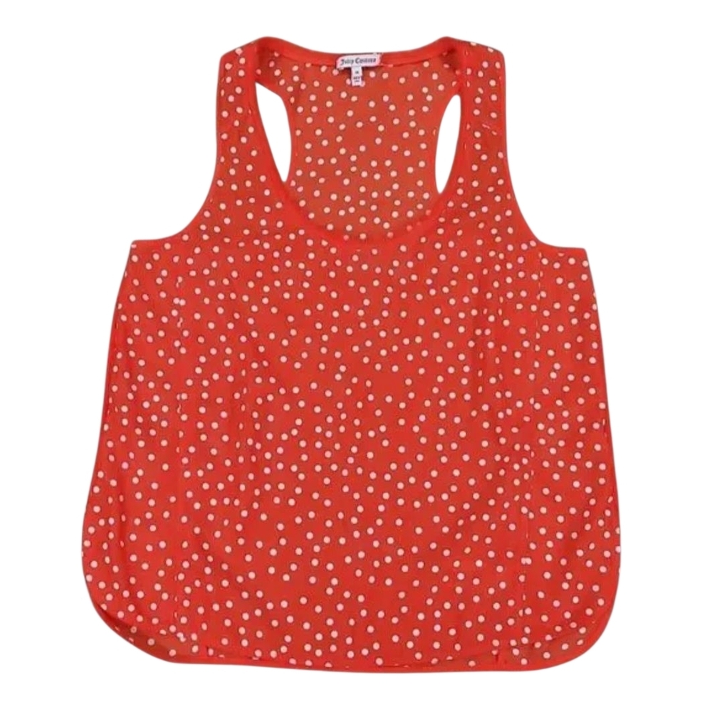 Juicy Couture Red Polka Dot Tank